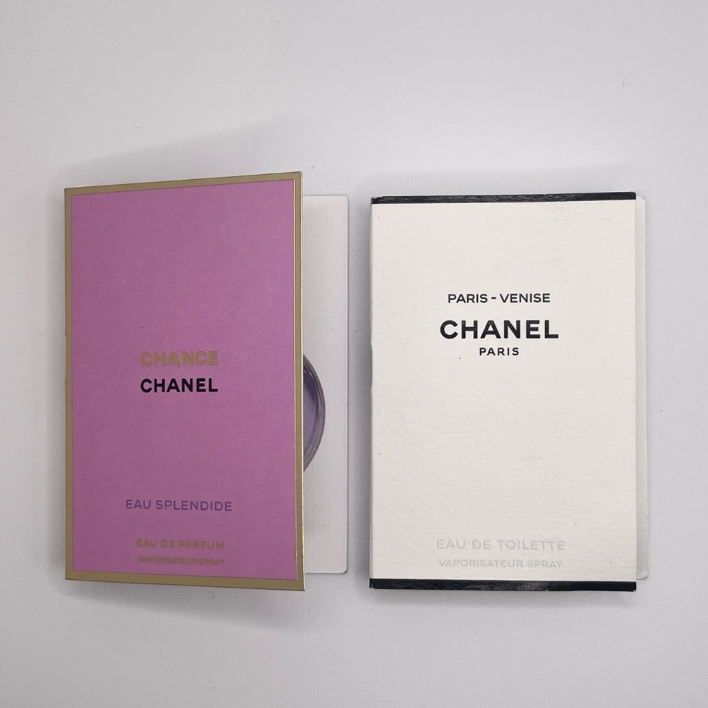 CHANEL - Chance Eau Splendide & Paris - Venise Samples